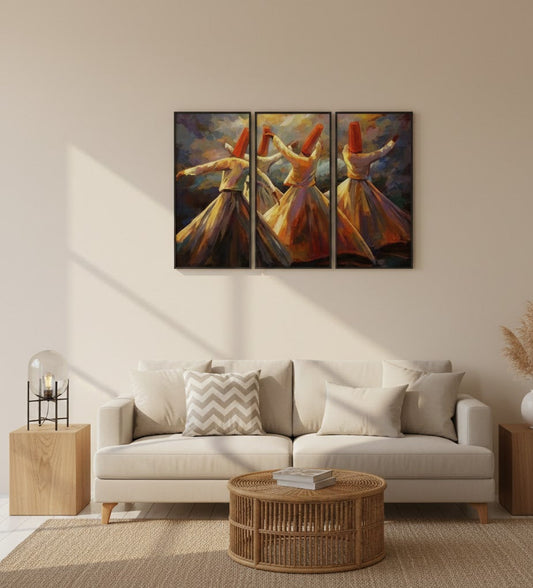 Sufism (3panel) | Wall Art
