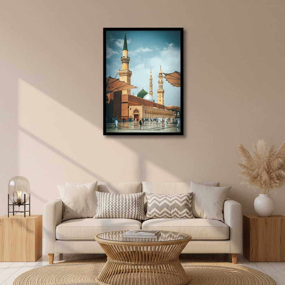 Masjid Al-Nabawi Canvas Frames | Wall Art