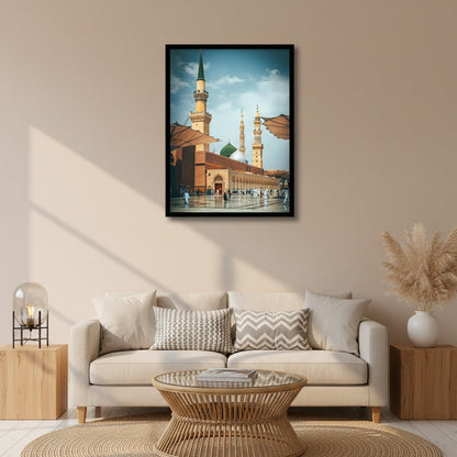 Masjid Al-Nabawi Canvas Frames | Wall Art