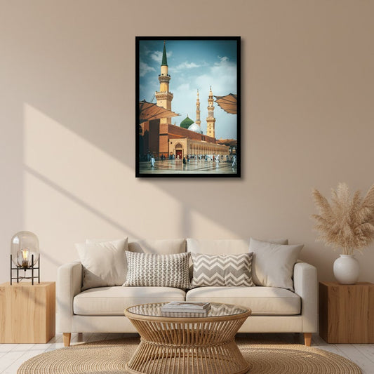 Masjid Al-Nabawi Canvas Frames | Wall Art