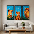 Tropical Lion Family 3 - Parts
