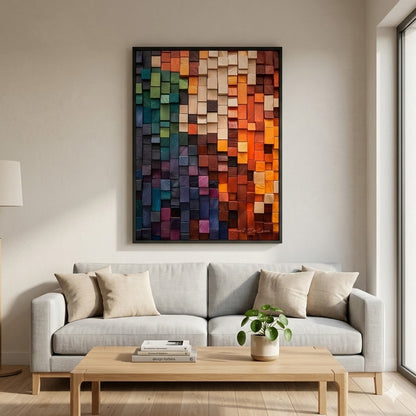 Abstract Chromatic Wood