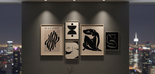 Unique BOHO Art Frames Abstract Wall Art