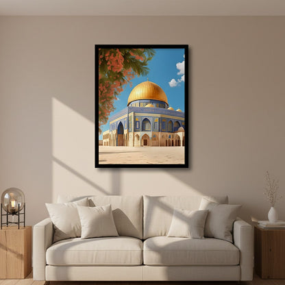 Masjid-Al-Aqsa Canvas Frames | Wall Art