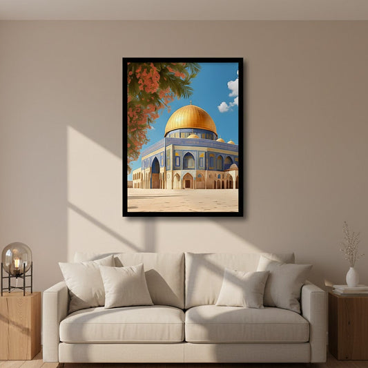 Masjid-Al-Aqsa Canvas Frames | Wall Art