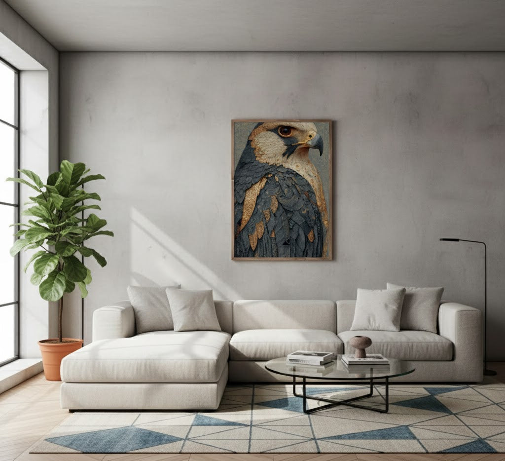 The Gilded Guardian Single Wall art