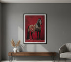 The Royal Stallion Single Wall art
