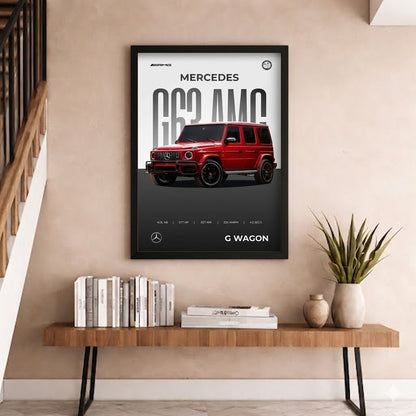 Mercedes G Wagon Poster|Framed