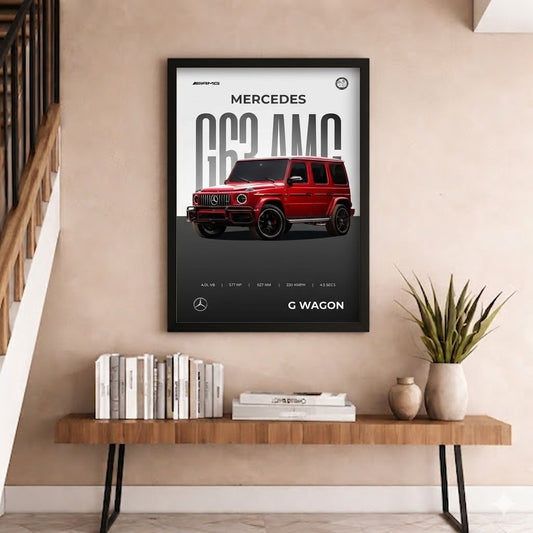 Mercedes G Wagon Poster|Framed