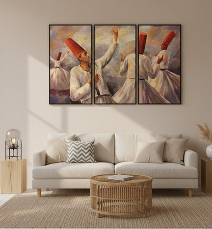 Sufism (3panel) | Wall Art
