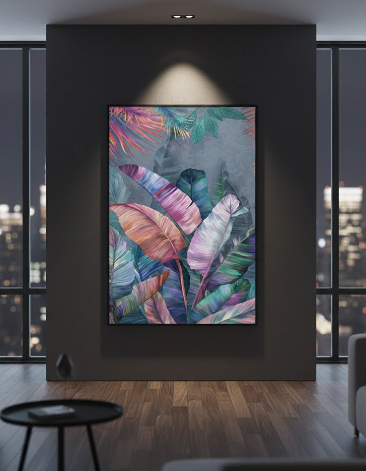 Tropical Plants Flowers | Wall Art