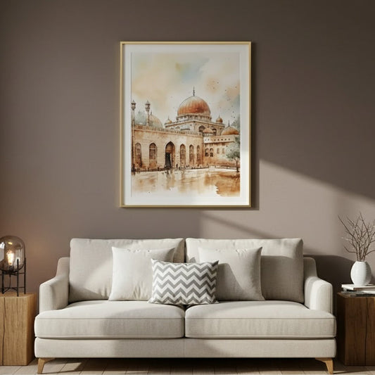 Al-Aqsa Mosque Wall Art | Jerusalem Islamic Decor