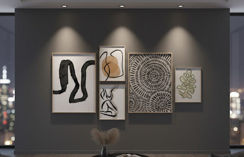 Unique BOHO Art Frames Abstract Wall Art