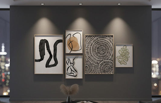 Unique BOHO Art Frames Abstract Wall Art