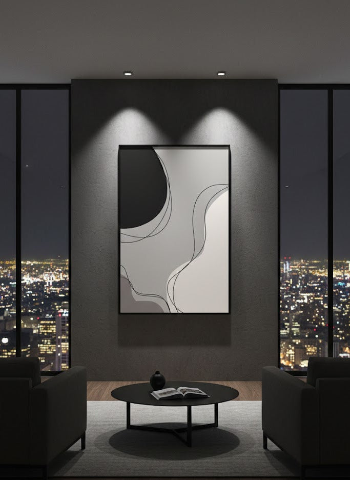 Elegant, Trendy Abstract Shapes | Wall Art