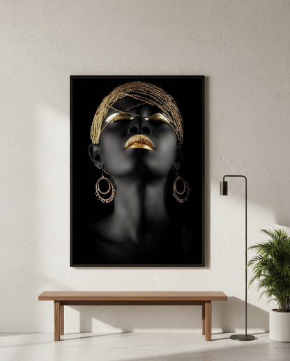 African Gold Woman