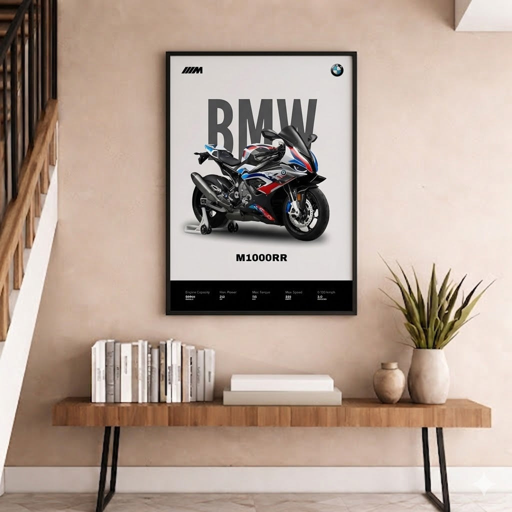 BMW M1000RR Poster