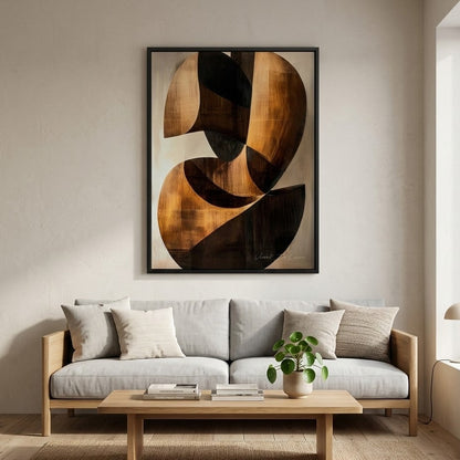 Abstract Wooden Interlacing