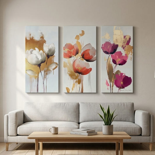Elegant Flowers - 3 Parts