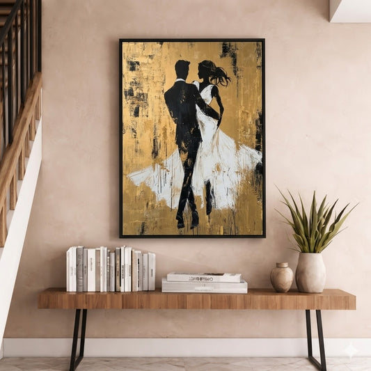 Elegant Couple Dancing