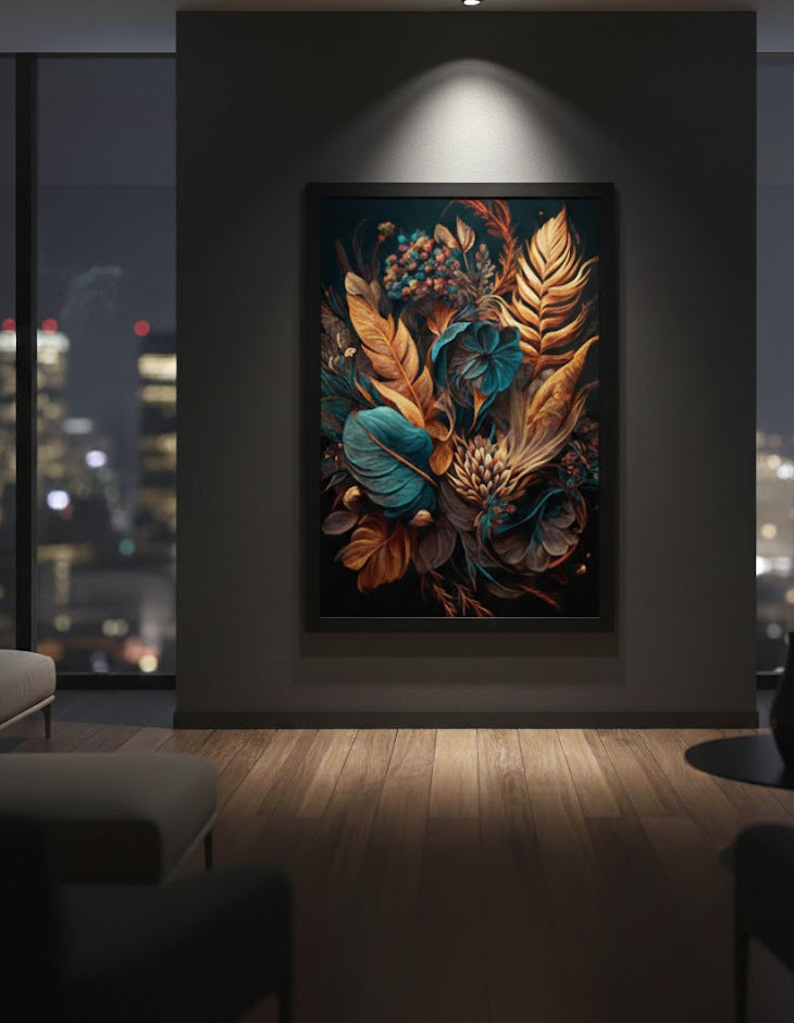 Autumn Leaves | Premium Canvas | Wall Art