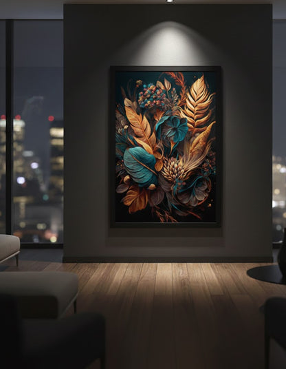 Autumn Leaves | Premium Canvas | Wall Art