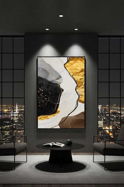 Modern Abstract Marble Canvas | Wall Art