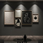 Modern Abstract Canvas Wall Art for Living Room