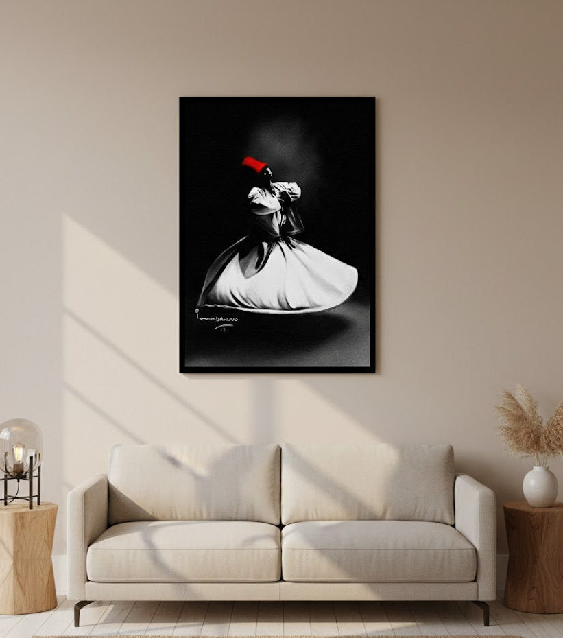 SUFI WALL HANGING ART – SUFISIM WALL ART