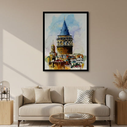 Galata Tower Canvas frames | Wall Art