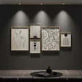 BOHO Art Frames Abstract Wall Art
