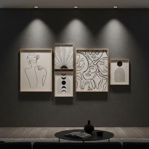 BOHO Art Frames Abstract Wall Art