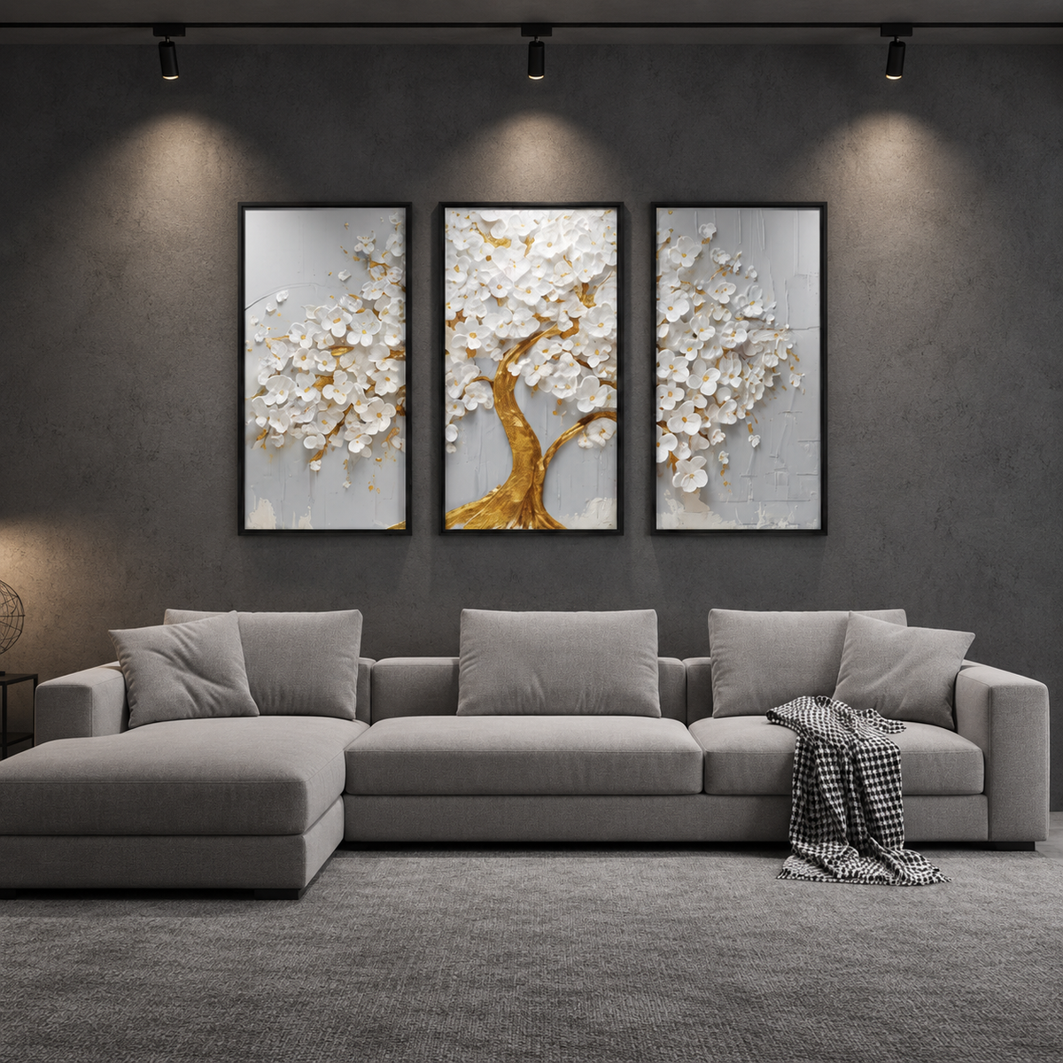 Peace Tree 3 Piece square dark lounge mockup